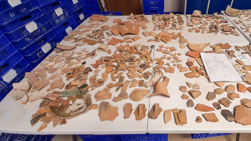 Fragments de ceràmica a Balansiya